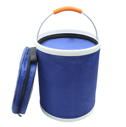 image-13L Thick Folding Canvas Bucket