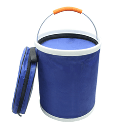 image-13L Thick Folding Canvas Bucket