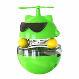 image-Cat Toy Laser Electric Infrared Ray Funny Turntable Tumbler