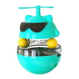 image-Cat Toy Laser Electric Infrared Ray Funny Turntable Tumbler