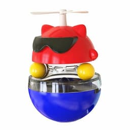 image-Cat Toy Laser Electric Infrared Ray Funny Turntable Tumbler