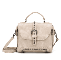 image-Vintage Leather Crossbody Messenger Bag For Women