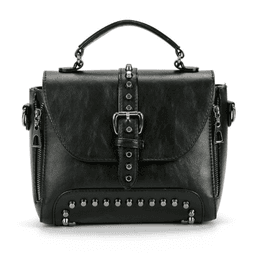 image-Vintage Leather Crossbody Messenger Bag For Women