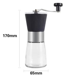 image-Small Coffee Powder Grinder Adjustable Coarse Fine Coffee Powder Maker