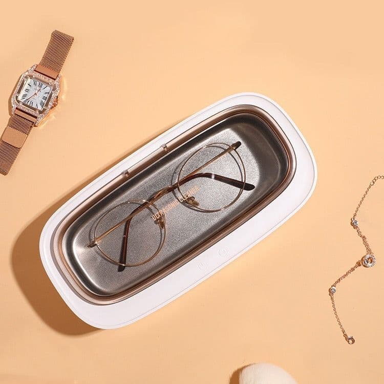 image-Ultrasonic Jewelry Glasses Makeup Brush Cleaner