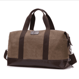 image-Casual Nice-Looking Canvas Duffel Bag For Traveling