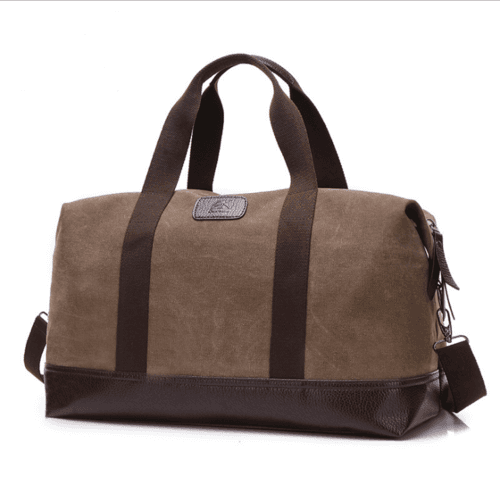 image-Casual Nice-Looking Canvas Duffel Bag For Traveling