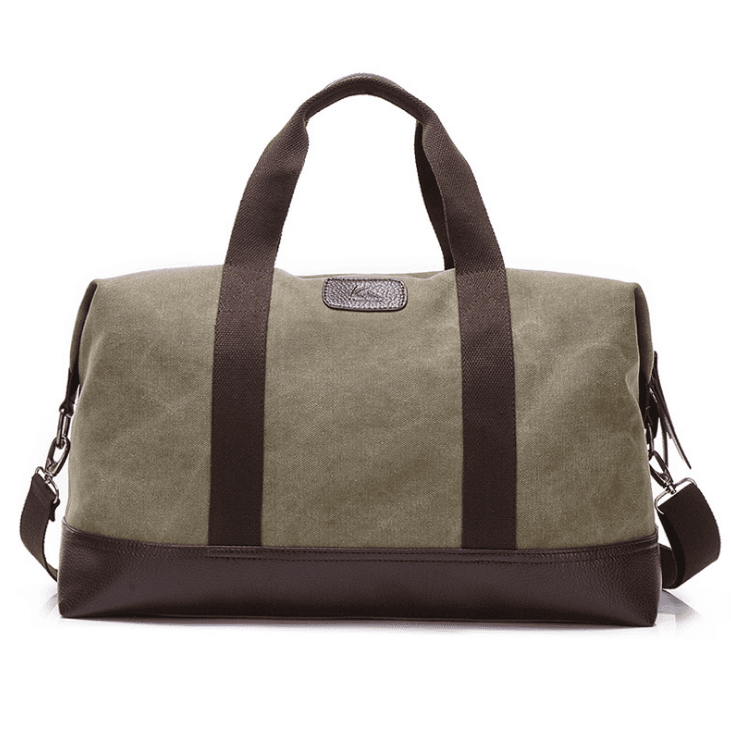image-Casual Nice-Looking Canvas Duffel Bag For Traveling