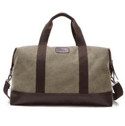 image-Casual Nice-Looking Canvas Duffel Bag For Traveling