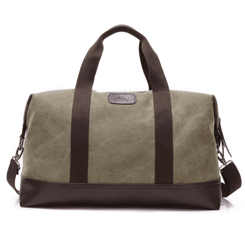 image-Casual Nice-Looking Canvas Duffel Bag For Traveling