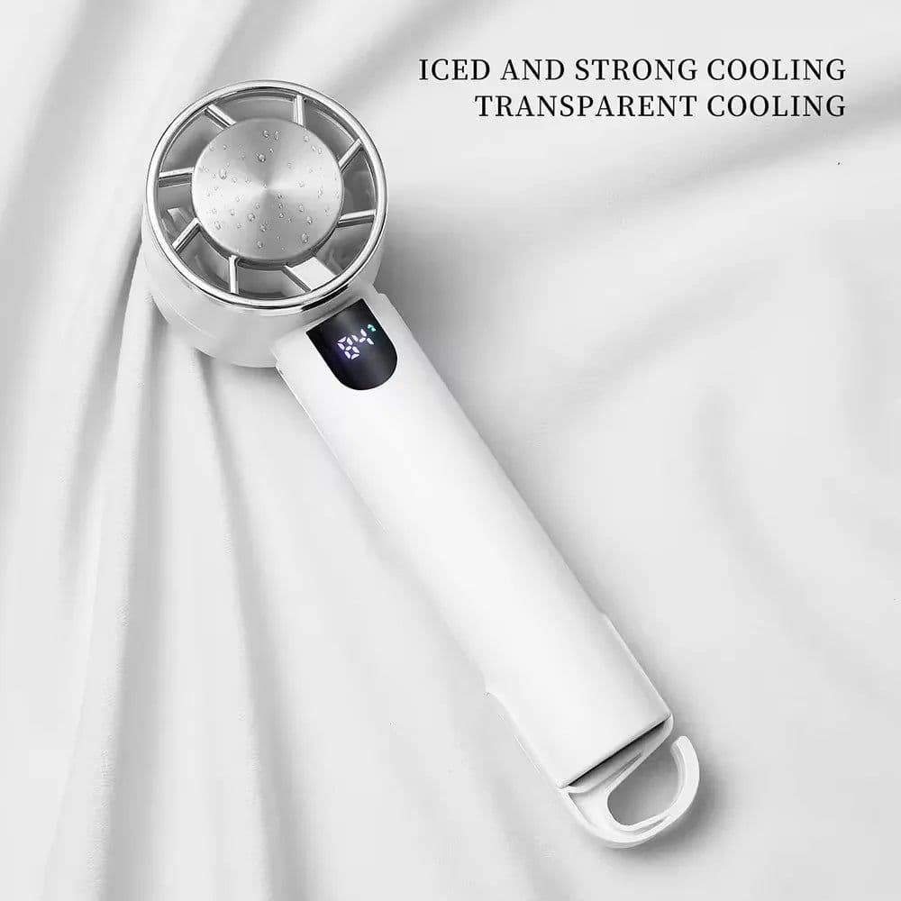 image-USB Rechargeable Mini Pocket Handheld Small Cooling Fan Portable