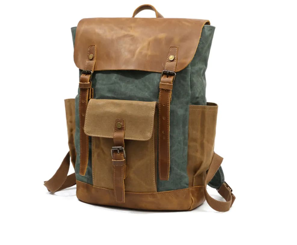 image-High Quality Fashion Canvas Backpack For Men And Women