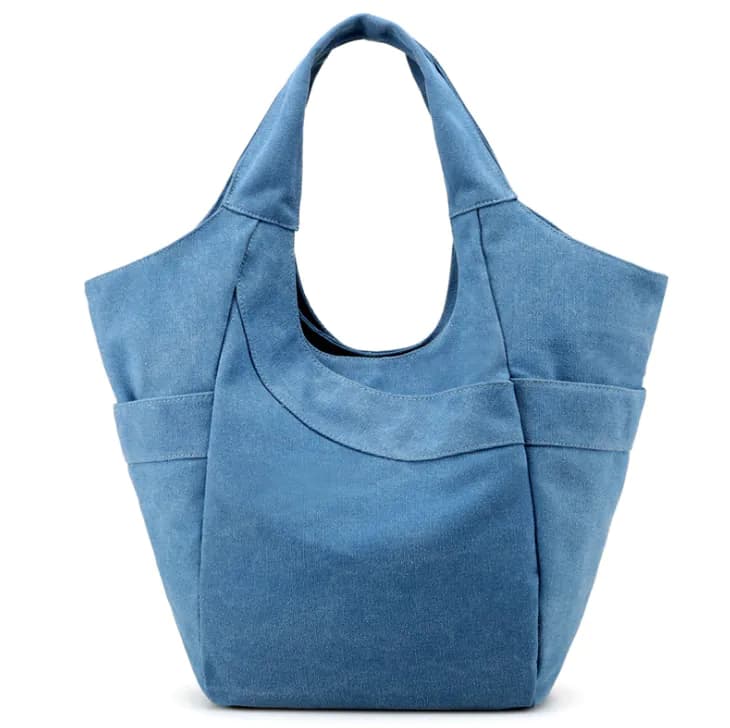 image-Korean Style Casual Fashion Shopping Handbag