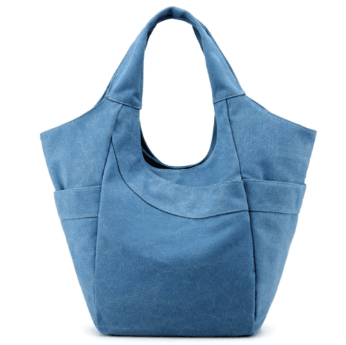 image-Korean Style Casual Fashion Shopping Handbag