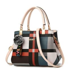 image-One-shoulder Fashion Leather Messenger Bag For Women