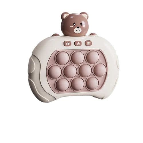 image-Quick Push Game Pop Up Fidget Bubble Electronic Pop Game Light
