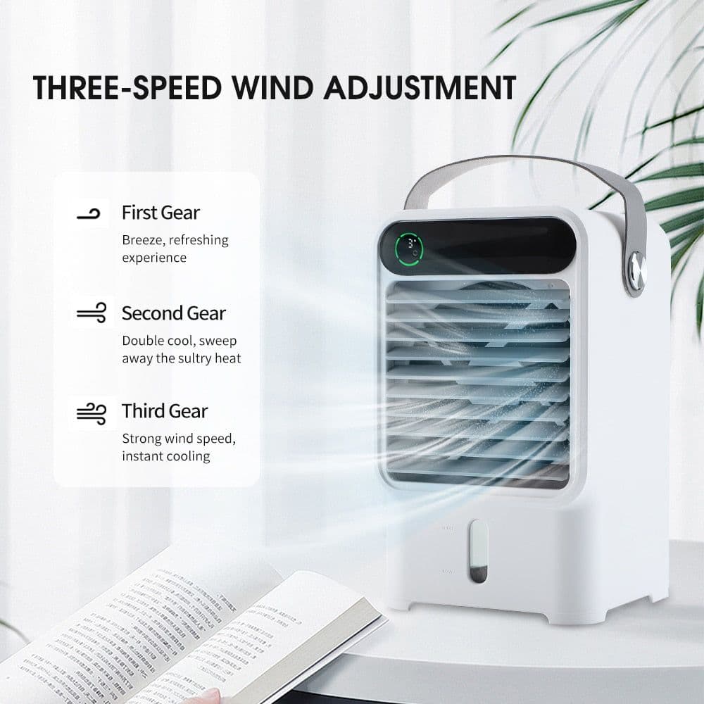 image-Mini Portable Air Conditioner Fan Air Cooler for Room Rapid Cooling
