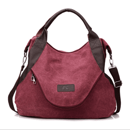 image-High Quality Vintage Canvas Messenger Bag For Women