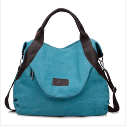 image-High Quality Vintage Canvas Messenger Bag For Women
