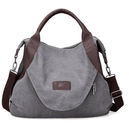 image-High Quality Vintage Canvas Messenger Bag For Women