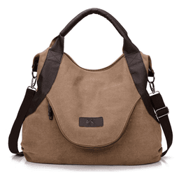 image-High Quality Vintage Canvas Messenger Bag For Women