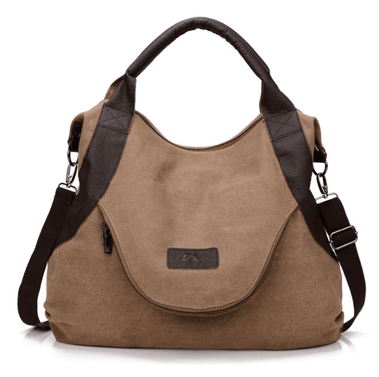 image-High Quality Vintage Canvas Messenger Bag For Women