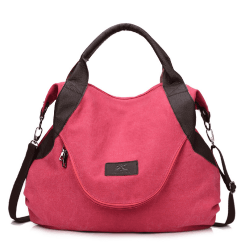 image-High Quality Vintage Canvas Messenger Bag For Women