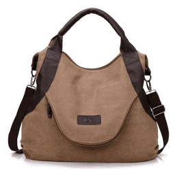 image-High Quality Vintage Canvas Messenger Bag For Women