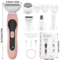 image-Multifunctional 4-in-1 Women's Shaving Set Electric Hair Removal