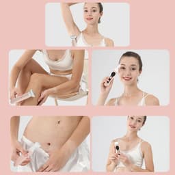 image-Multifunctional 4-in-1 Women's Shaving Set Electric Hair Removal