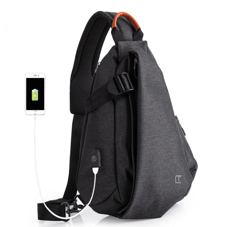 image-Sports Outdoors Oxford Fashion Chest Bag For Men