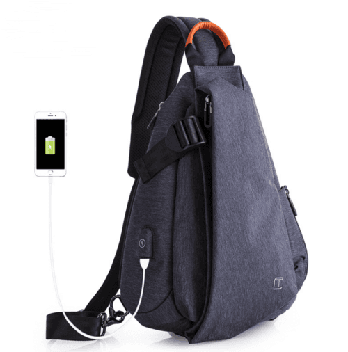 image-Sports Outdoors Oxford Fashion Chest Bag For Men