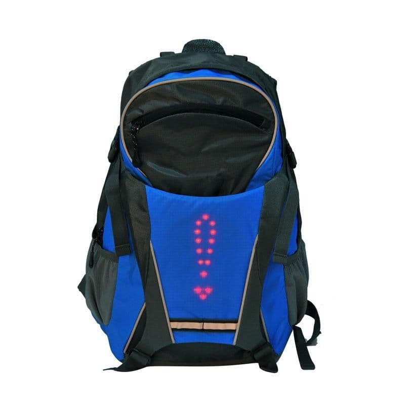 image-Fashion Wireless Remote Control LED Light Warning Backpack