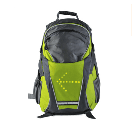 image-Fashion Wireless Remote Control LED Light Warning Backpack