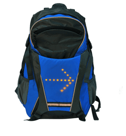 image-Fashion Wireless Remote Control LED Light Warning Backpack