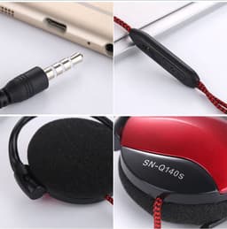 image-Mobile Phone Computer Universal Earphone With Microphone