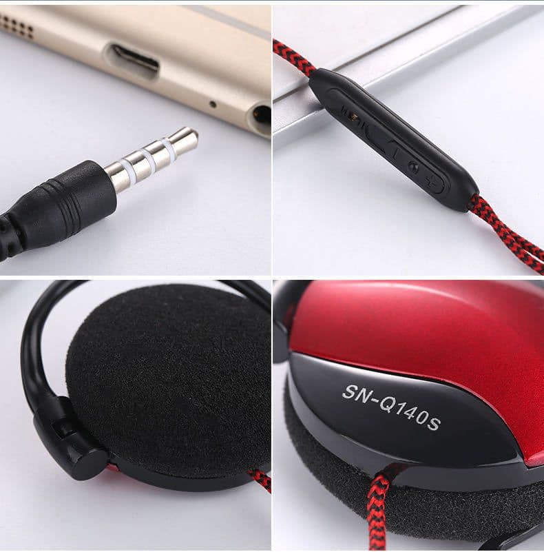 image-Mobile Phone Computer Universal Earphone With Microphone