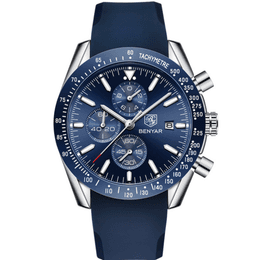 image-Casual Stainless Steel Quartz Watch For Men