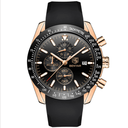 image-Casual Stainless Steel Quartz Watch For Men
