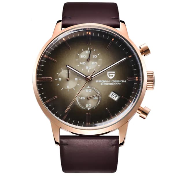 image-Men's Business Casual Calendar Quartz Watch