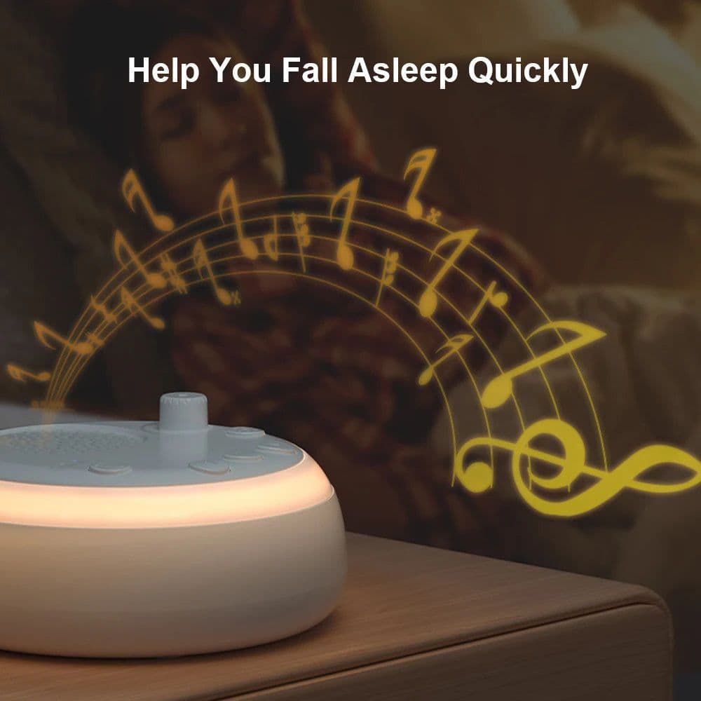 image-White Noise Machine Mini Baby Sleep Machine 16 Soothing Sounds