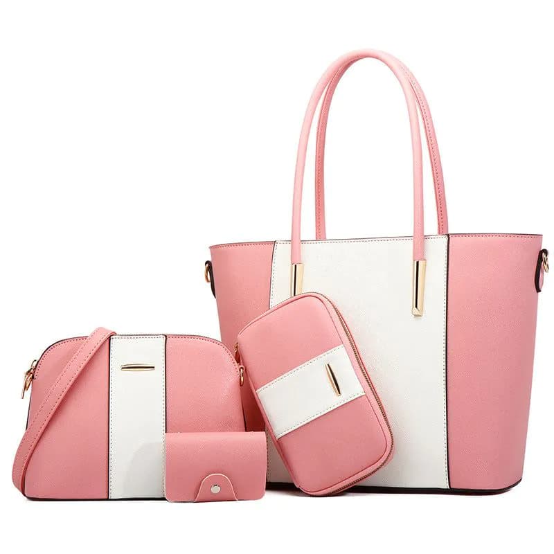 image-Four-Piece Fashion Portable Women's Bag For Daily Occasion