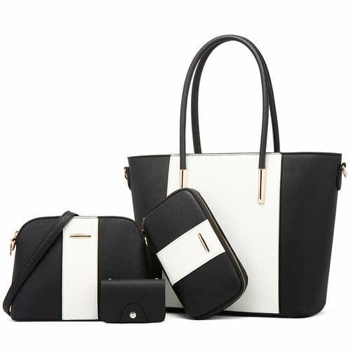 image-Four-Piece Fashion Portable Women's Bag For Daily Occasion
