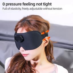 image-3D Hot Compress Eye Mask Head Massager Sleep Monitor Sleep Eye Mask