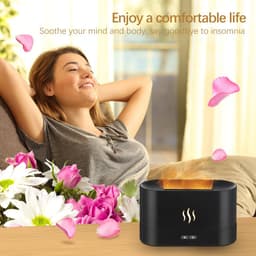 image-180ML Aroma Diffuser Air Humidifier Ultrasonic Cool Mist Maker Fogger