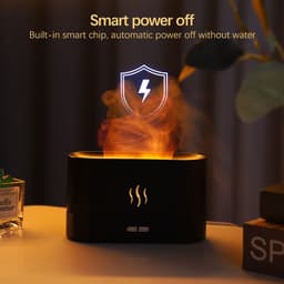 image-180ML Aroma Diffuser Air Humidifier Ultrasonic Cool Mist Maker Fogger