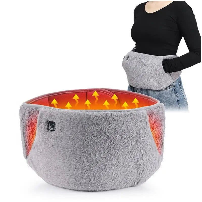 image-Electric Heating Pad for Female Menstrual Hand Warmer Physiotherapy