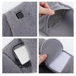 image-Electric Heating Pad for Female Menstrual Hand Warmer Physiotherapy