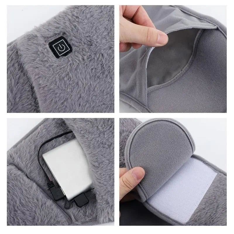 image-Electric Heating Pad for Female Menstrual Hand Warmer Physiotherapy