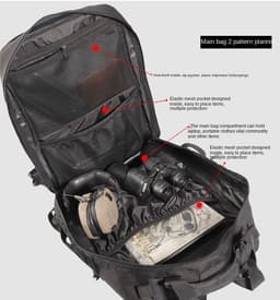 image-25L/50L Army Military Tactical Backpack Large Hiking Backpacks Bags